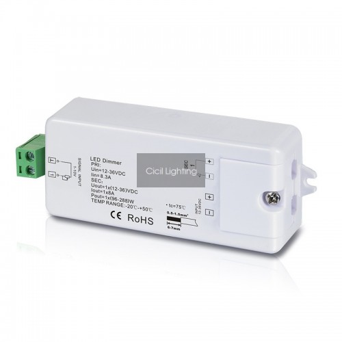 0/1-10v 1 input - 1 output dimmer